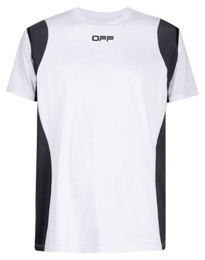 logo-print performance T-shirt