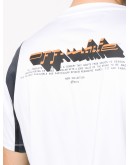 logo-print performance T-shirt