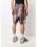 camouflage print shorts