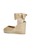 Carina lace-up wedge espadrilles