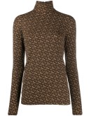 TB monogram turtleneck top