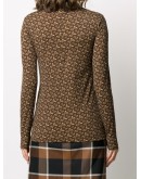 TB monogram turtleneck top