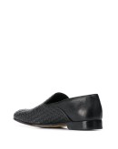 woven slip-on loafers
