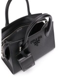 mini Saffiano leather tote bag