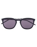 round-frame tinted sunglasses 