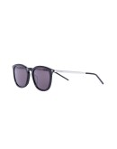 round-frame tinted sunglasses 