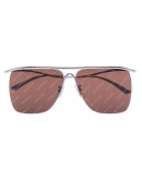 Curve square-frame sunglasses
