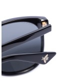 oversized-frame tinted sunglasses