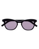 Havana round lens sunglasses