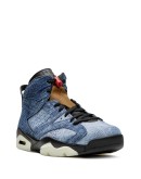 Air Jordan 6 black washed denim