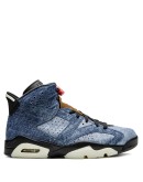Air Jordan 6 black washed denim