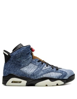 Air Jordan 6 black washed denim