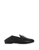 logo-plaque low-heel loafers 