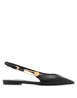 safety pin point-toe flats