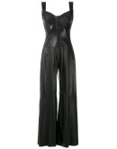 leather jumpsuit