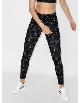 Hyke splatter effect performance leggings