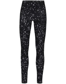 Hyke splatter effect performance leggings
