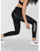 Hyke splatter effect performance leggings