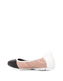 Wrap flat ballerina shoes