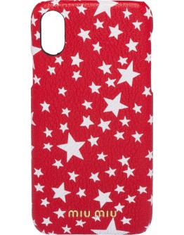 star-print iPhone X/XS case