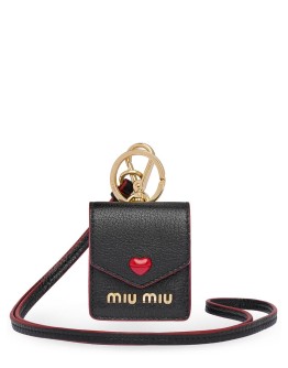 Madras Love earbud case 6.5cmx5cm