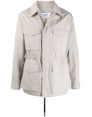 patch pockets bonded parka