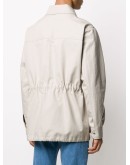patch pockets bonded parka