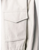 patch pockets bonded parka