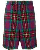 plaid Bermuda shorts