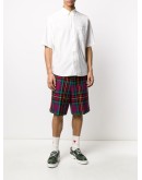 plaid Bermuda shorts