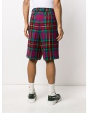 plaid Bermuda shorts