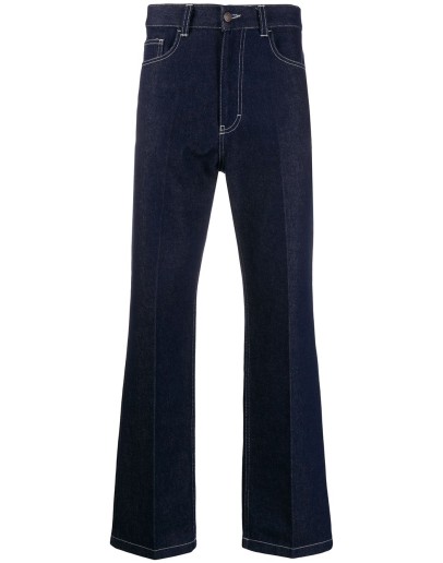 straight five-pocket jeans