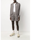 Ami embroidery zipped hoodie