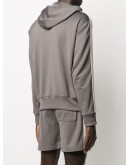 Ami embroidery zipped hoodie