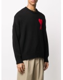 crew neck oversize logo jumper