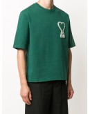 MEN T-SHIRT WITH OVERSIZE AMI DE COEUR PATCH