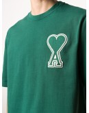MEN T-SHIRT WITH OVERSIZE AMI DE COEUR PATCH