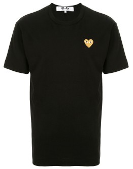 logo-embroidered crew neck T-shirt