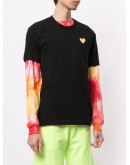 logo-embroidered crew neck T-shirt