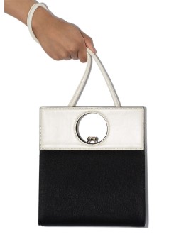Eddie two-tone shoulder bag