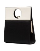 Eddie two-tone shoulder bag