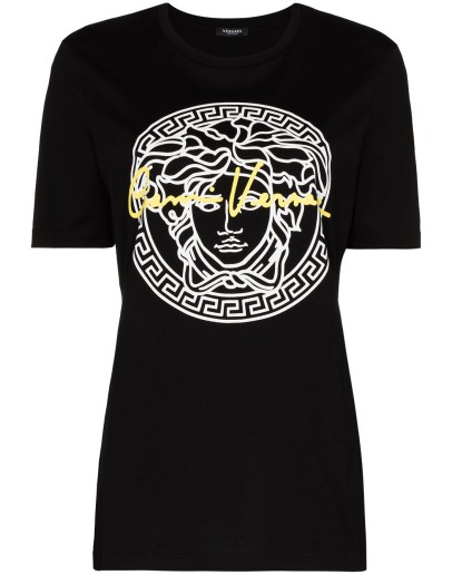 Medusa logo-print T-shirt
