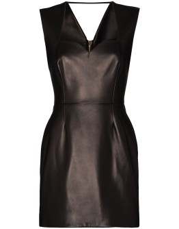 heritage neckline mini dress