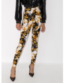 baroque-print leggings
