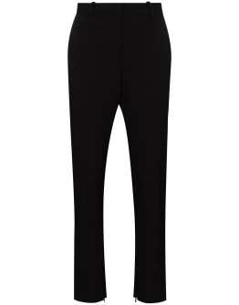 slim-fit tailored trousers