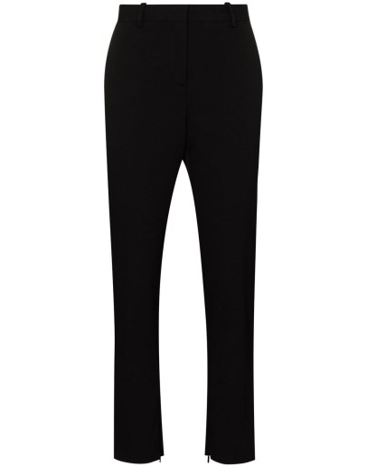 slim-fit tailored trousers