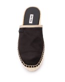 platform open heel espadrilles