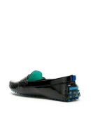 Explorer patent loafers