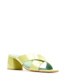 Tahima patent leather mules