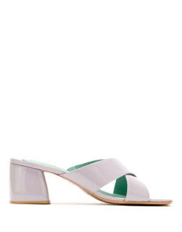 Tahima patent leather mules